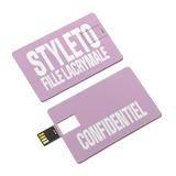 CLÉ USB FILLE LACRYMALE <br>+ INFOS CONFIDENTIELLES