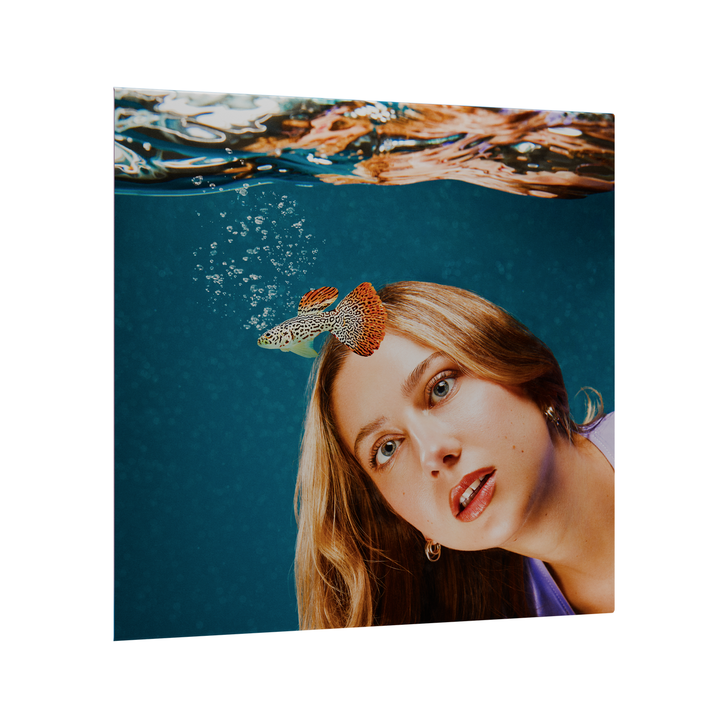 VINYLE FILLE LACRYMALE <br>(poster + coloriage)