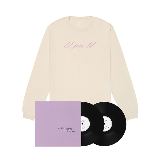 TOUT PASSE AVEC LE PACK DOUBLE VINYLE + T-SHIRT MANCHES LONGUES